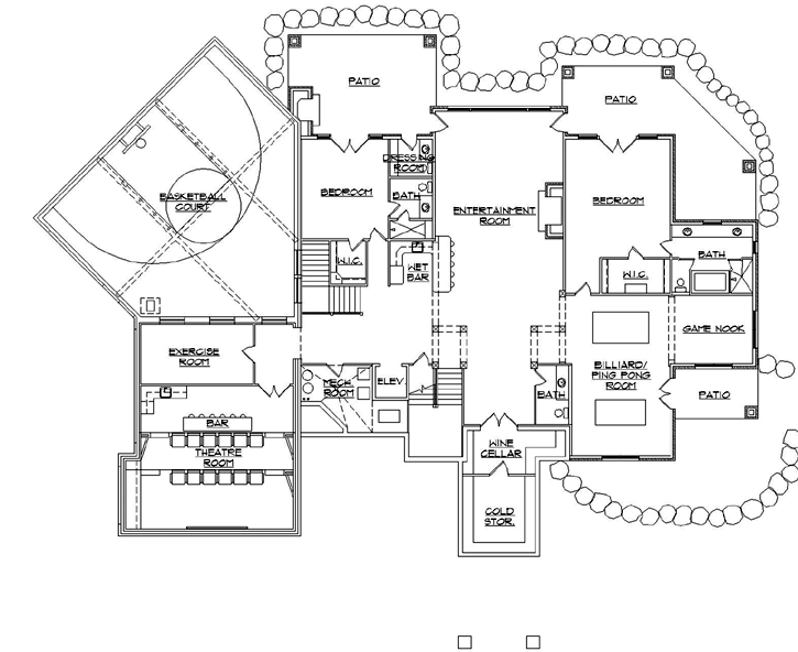 Lower Floor Plan: 53-308
