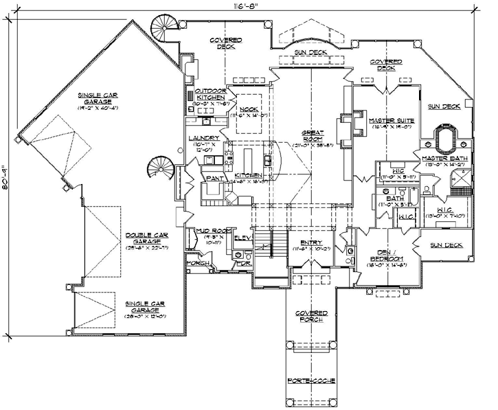Main Floor Plan: 53-308