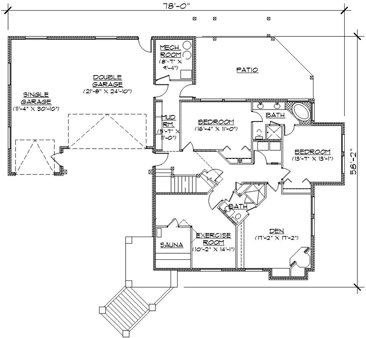 Main Floor Plan: 53-309