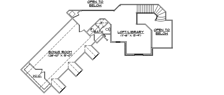 Upper/Second Floor Plan: 53-313