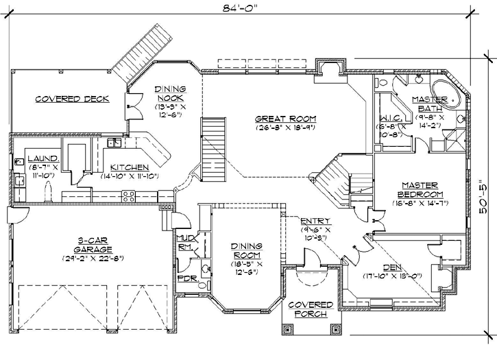 Main Floor Plan: 53-314
