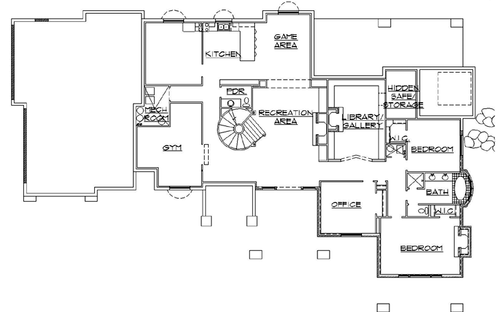 Lower Floor Plan: 53-315