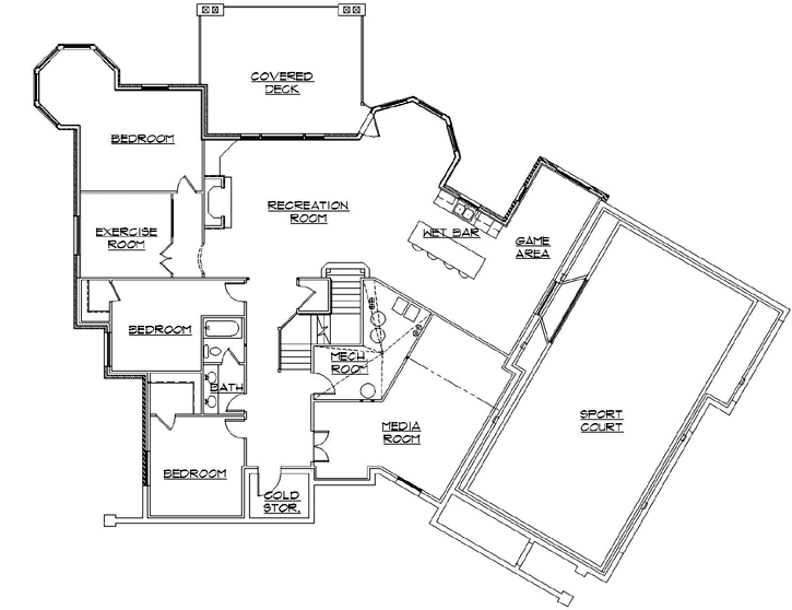 Lower Floor Plan:53-316