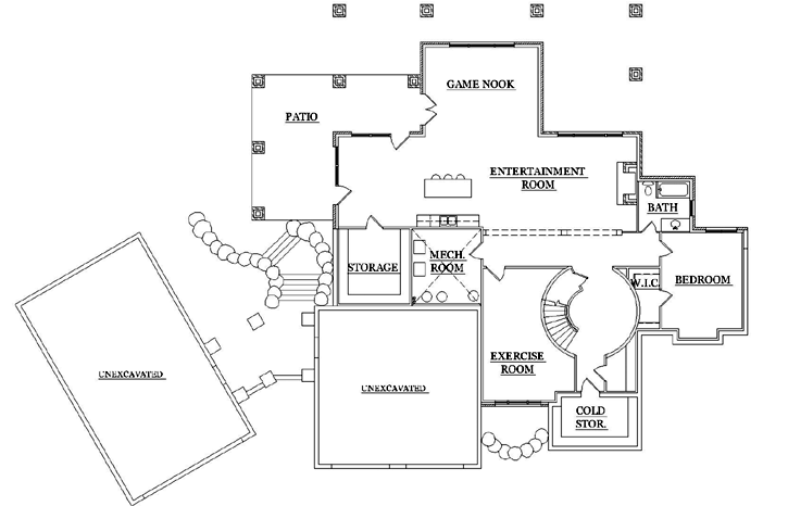 Lower Floor Plan: 53-318