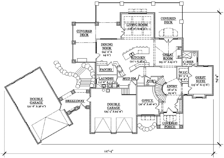 Main Floor Plan: 53-318