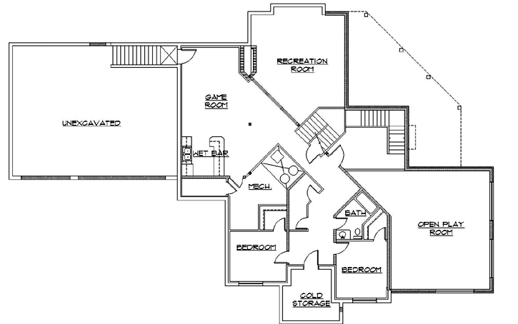 Lower Floor Plan: 53-319