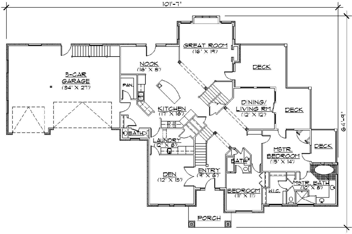 Main Floor Plan: 53-321