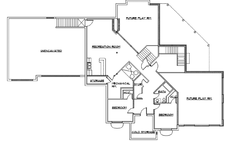 Lower Floor Plan: 53-323