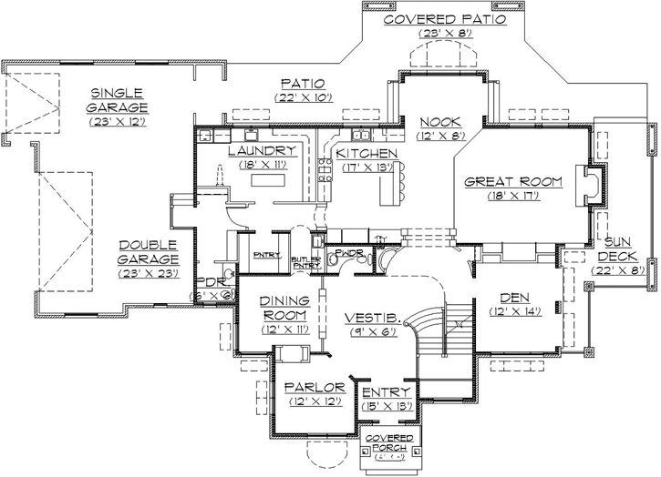 Main Floor Plan: 53-325