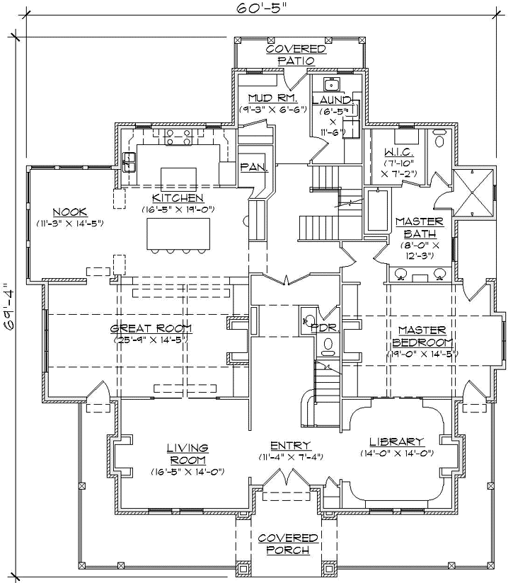 Main Floor Plan: 53-328