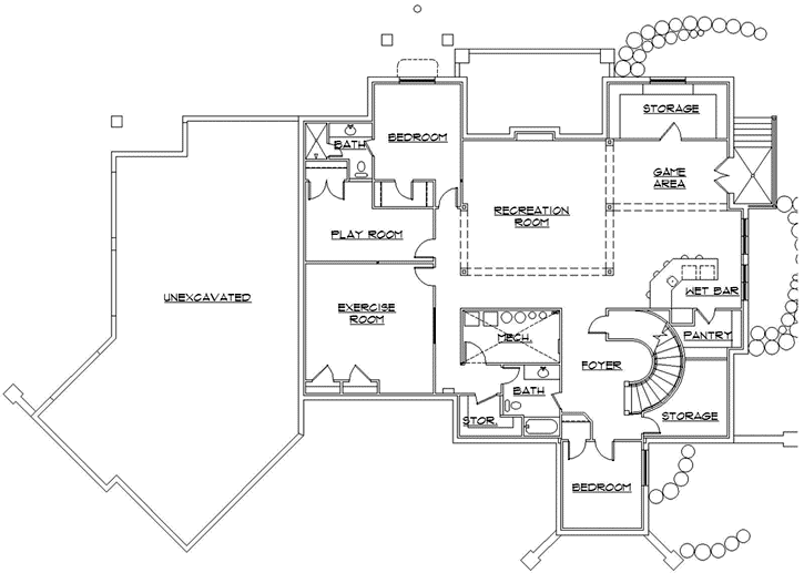 Lower Floor Plan: 53-329