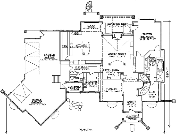 Main Floor Plan: 53-329