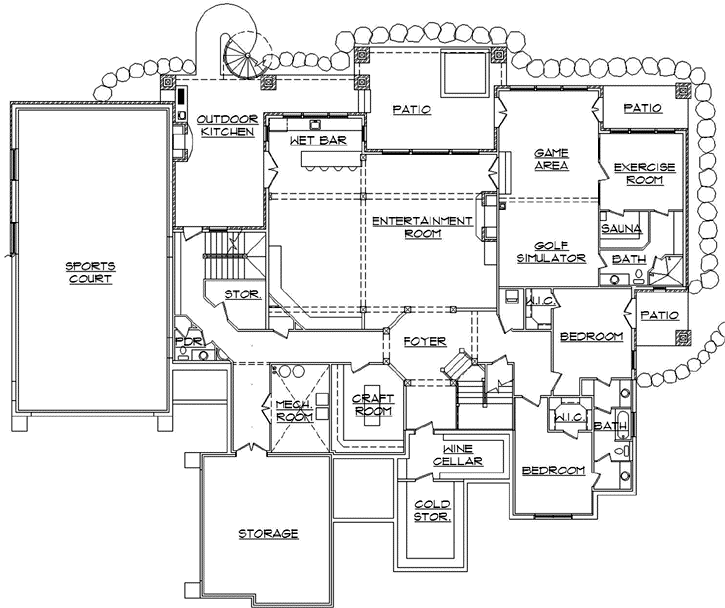 Lower Floor Plan: 53-330