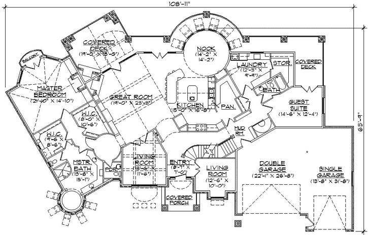 Main Floor Plan: 53-331