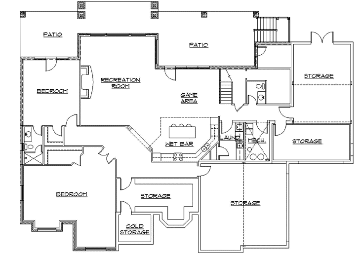 Lower Floor Plan: 53-332