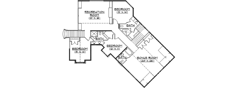 Upper/Second Floor Plan:53-333