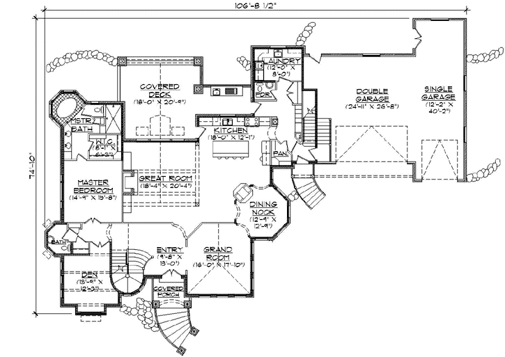 Main Floor Plan: 53-334