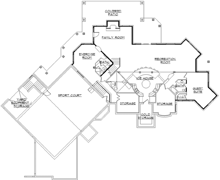 Lower Floor Plan: 53-335