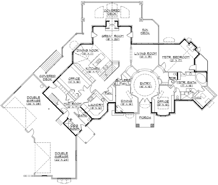 Main Floor Plan: 53-335