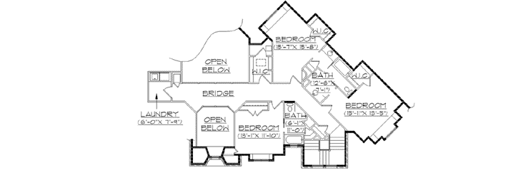 Upper/Second Floor Plan: 53-337