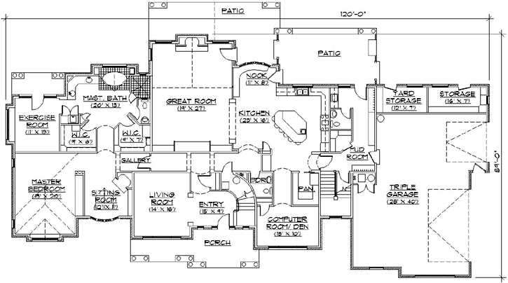 Main Floor Plan: 53-340