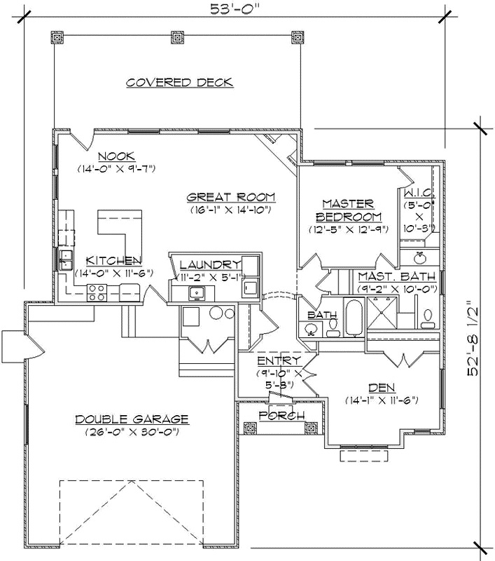 Main Floor Plan: 53-342