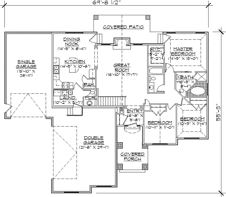 Main Floor Plan: 53-343