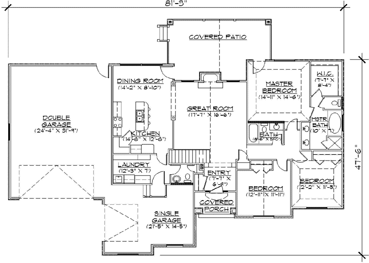 Main Floor Plan: 53-346