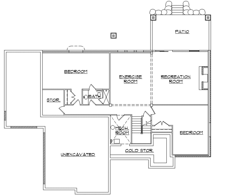 Lower Floor Plan: 53-348
