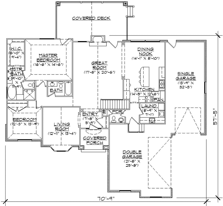 Main Floor Plan: 53-351