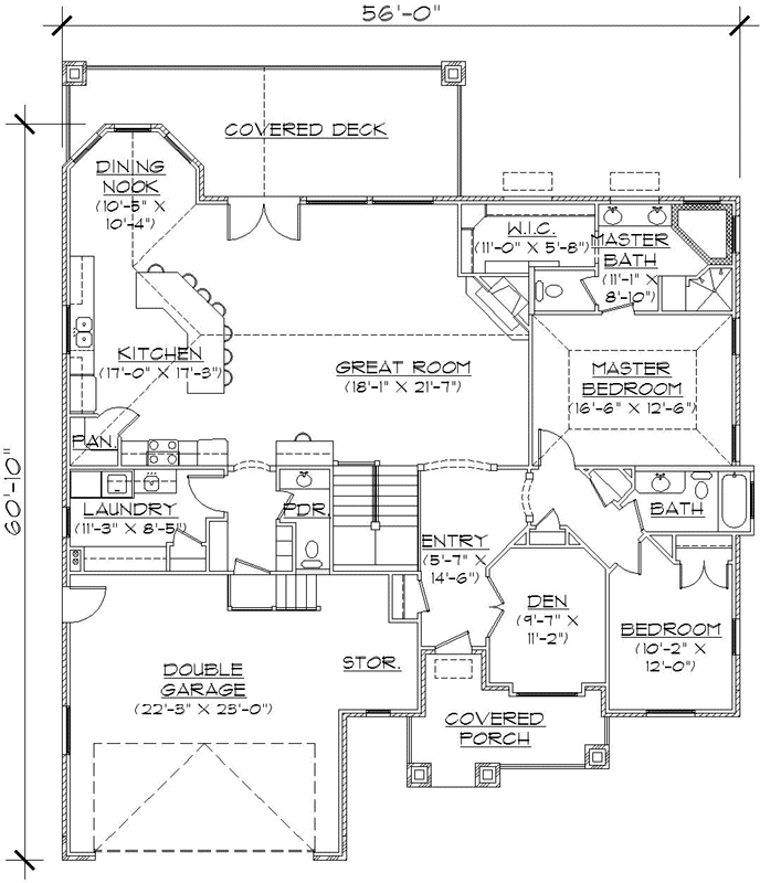 Main Floor Plan: 53-352