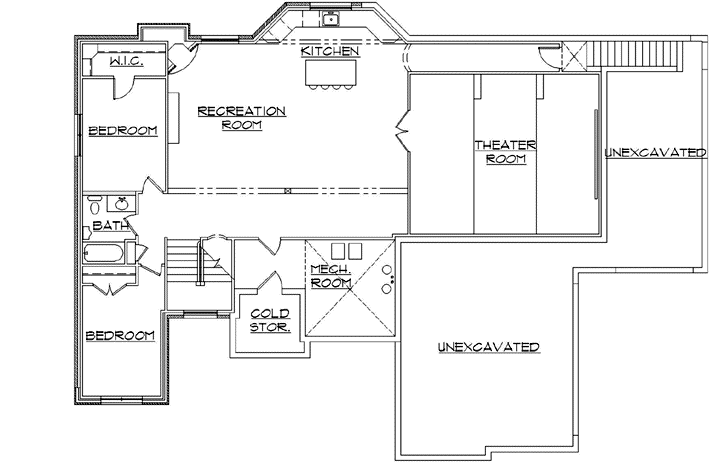 Lower Floor Plan: 53-356