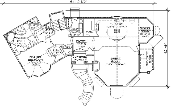 Main Floor Plan: 53-357