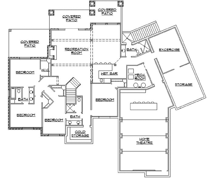 Lower Floor Plan: 53-361