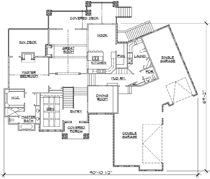 Main Floor Plan: 53-361
