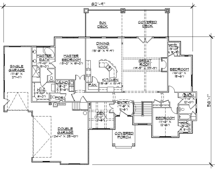 Main Floor Plan: 53-362
