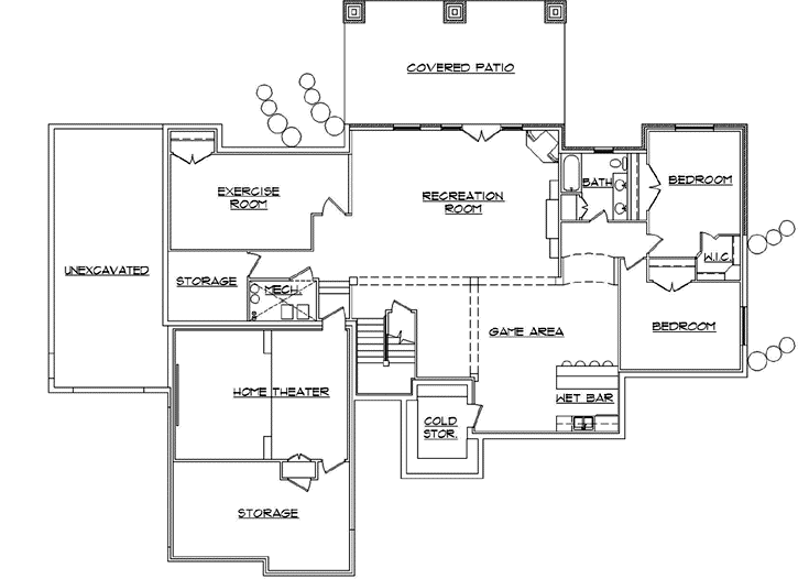 Lower Floor Plan: 53-363