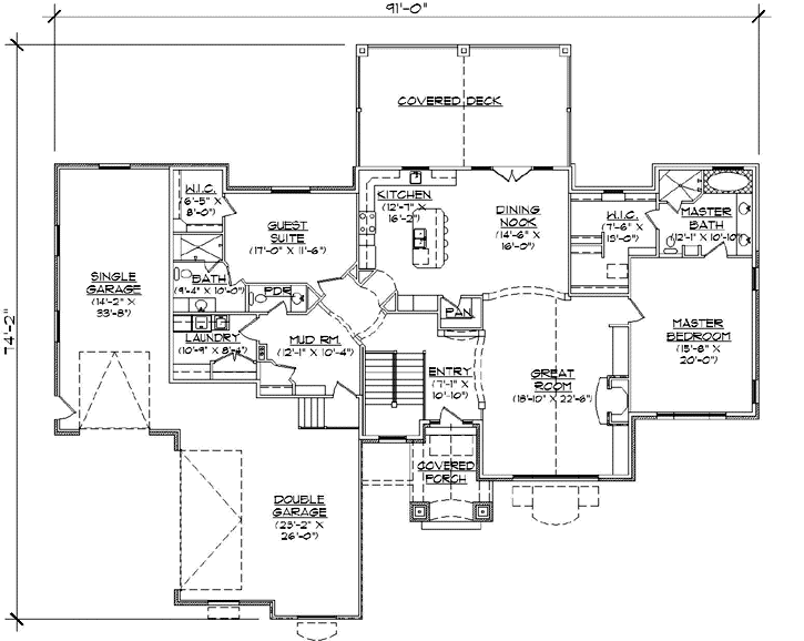 Main Floor Plan: 53-363