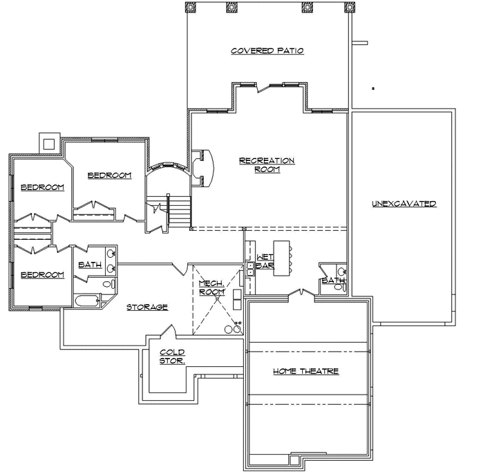 Lower Floor Plan: 53-364