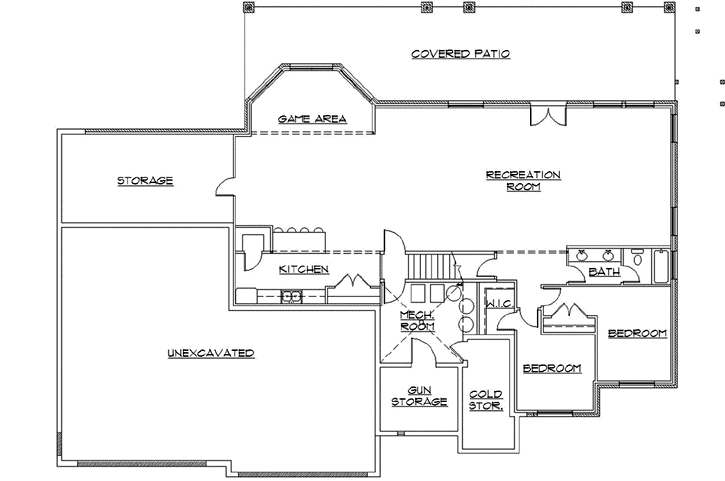 Lower Floor Plan: 53-366