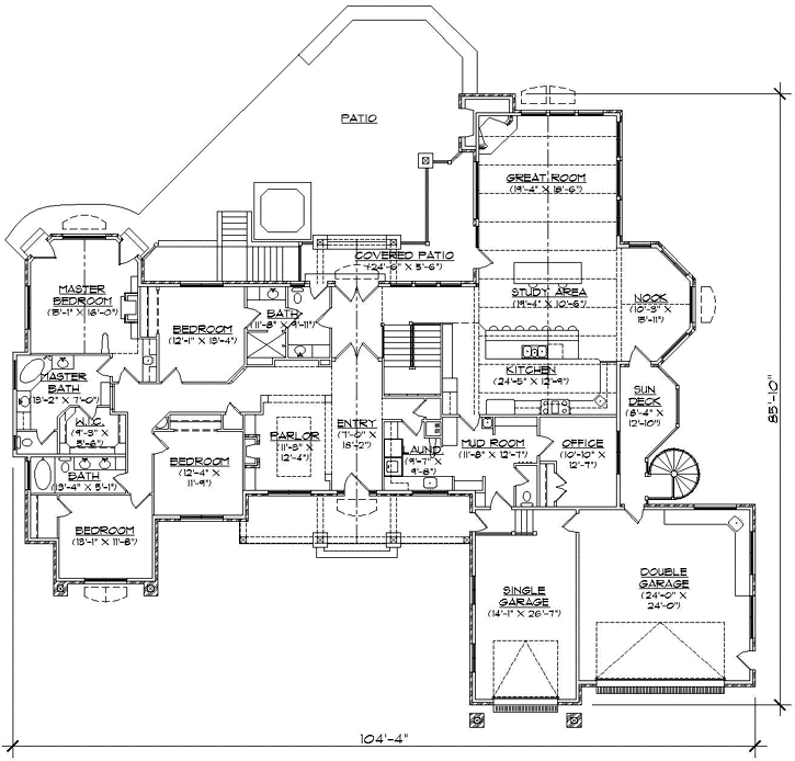 Main Floor Plan: 53-369