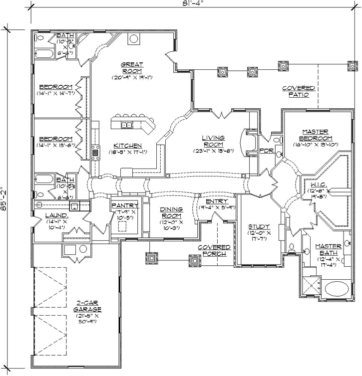 Main Floor Plan: 53-370