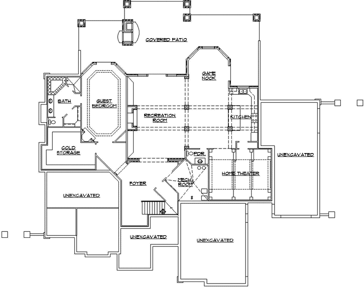 Lower Floor Plan: 53-371