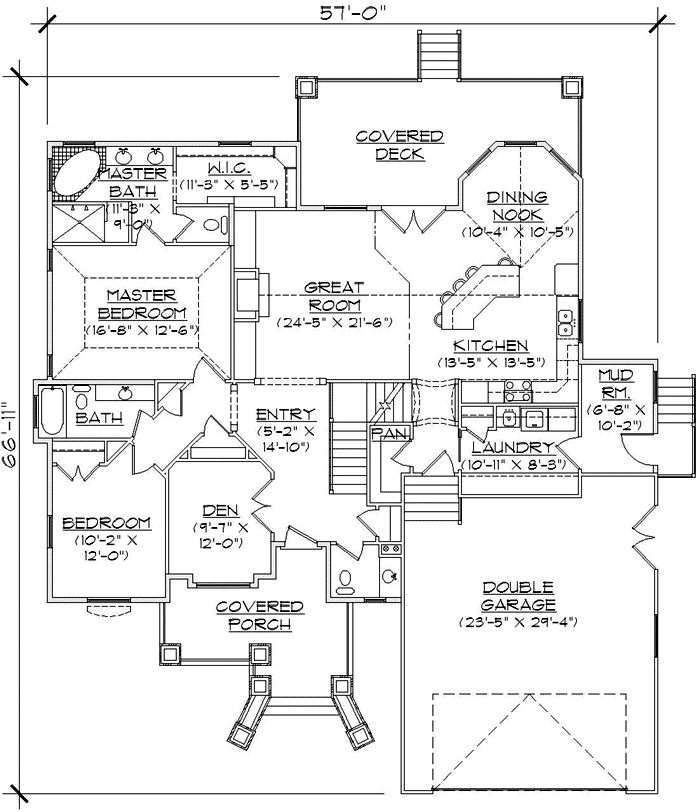 Main Floor Plan: 53-374