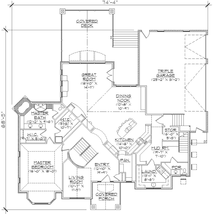 Main Floor Plan: 53-379