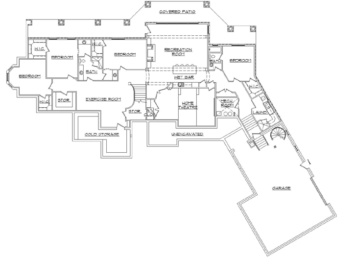 Lower Floor Plan: 53-382