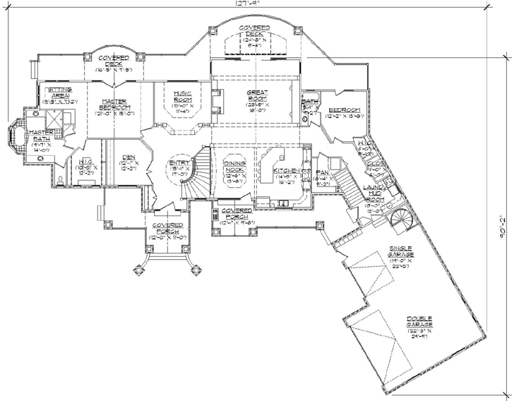 Main Floor Plan: 53-382