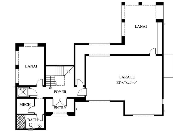 Main Floor Plan: 54-105