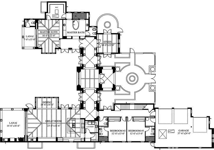 Main Floor Plan: 54-107