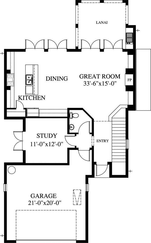 Main Floor Plan: 54-114